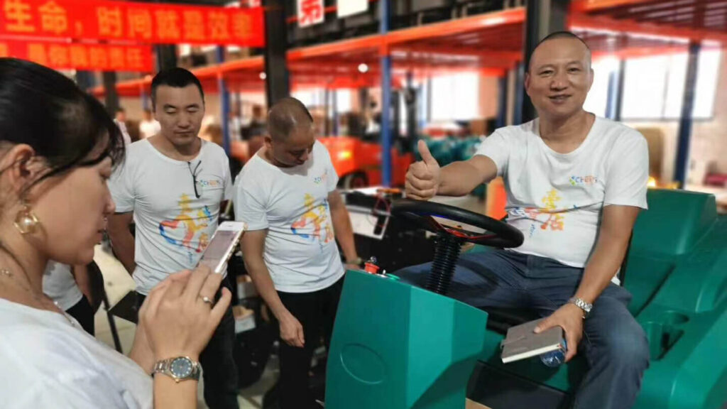 CY distributors training at CY factory