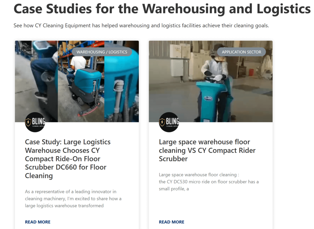 Case Studies for the Warehousing and Logistics Industry