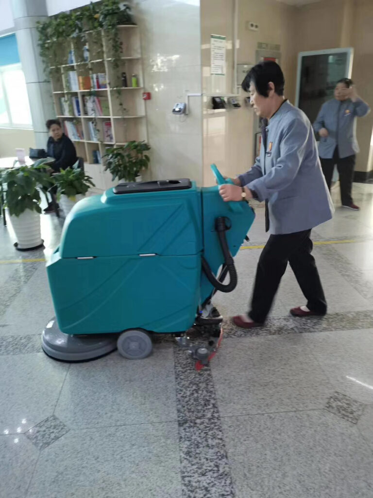 CY Walk Behind Scrubber DC510 for hospital Speedy Cleaning