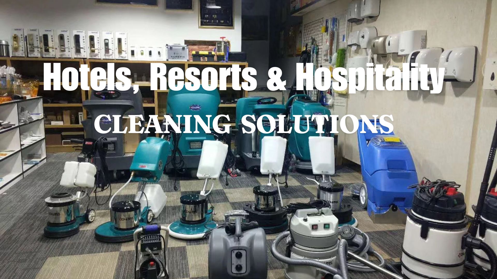 Floor and Carpet Cleaning Equipment for Hotels, Resorts & Hospitality