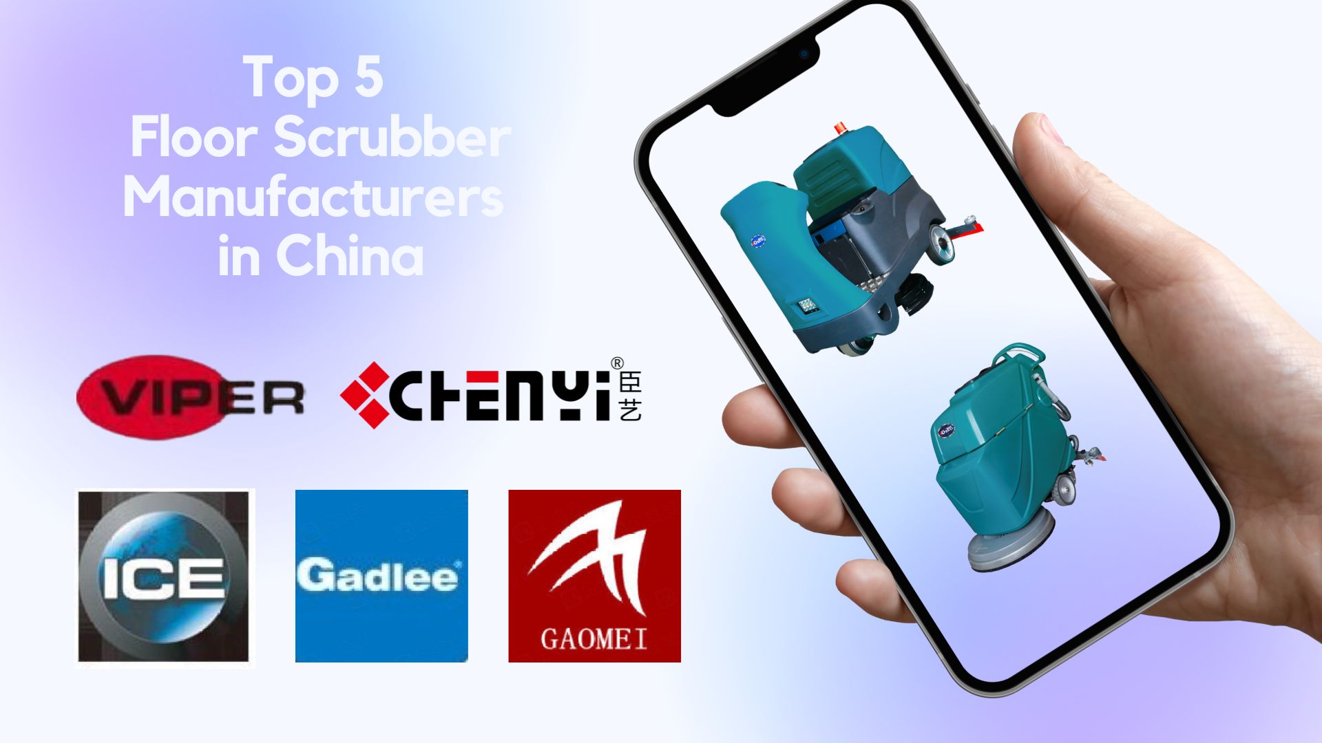 Top 5 Floor Scrubber Manufacturers in China (1)