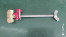 Drain valve with lever