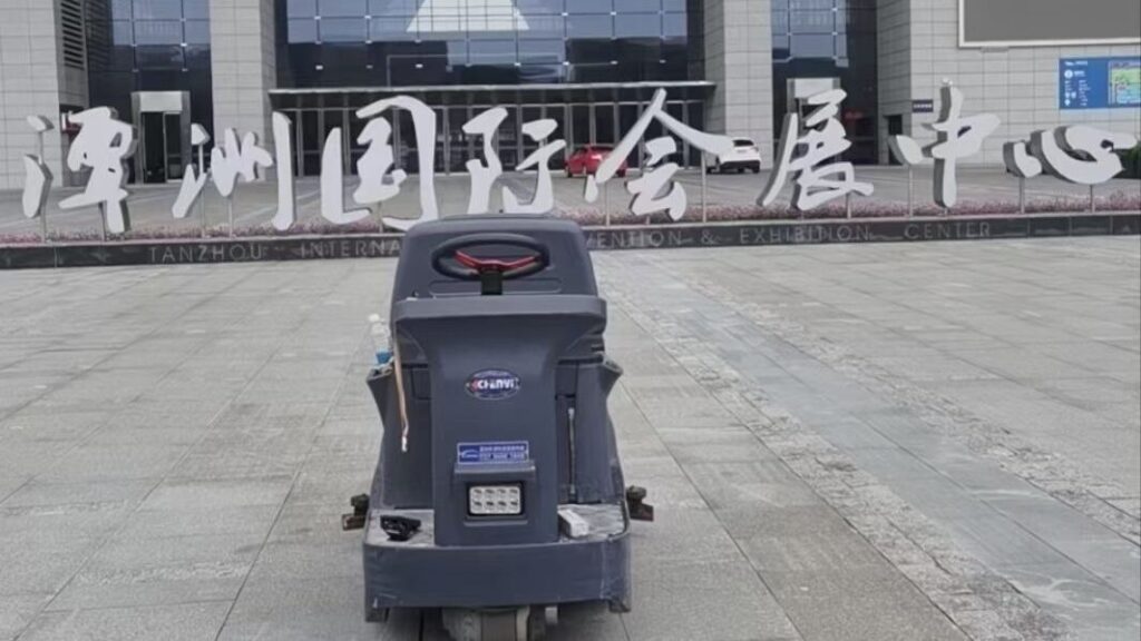 How the CY Ride-On Scrubber DC860 Transformed Cleaning at Tan Zhou International Convention and Exhibition Center